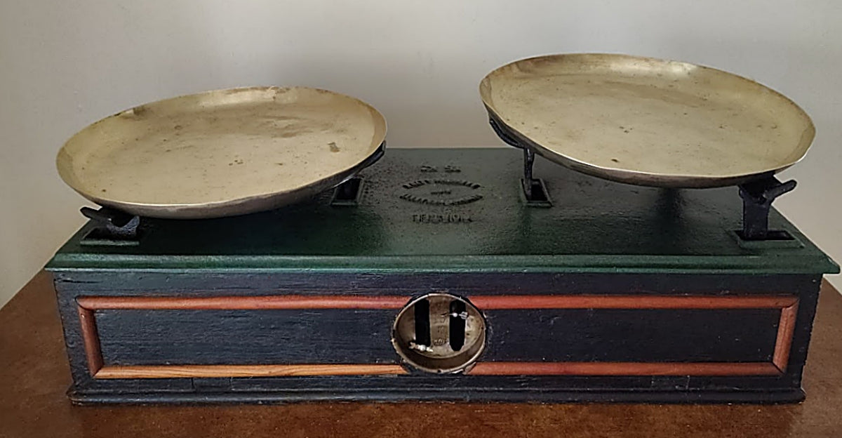 Joseph Beranger French Antique Scale full view