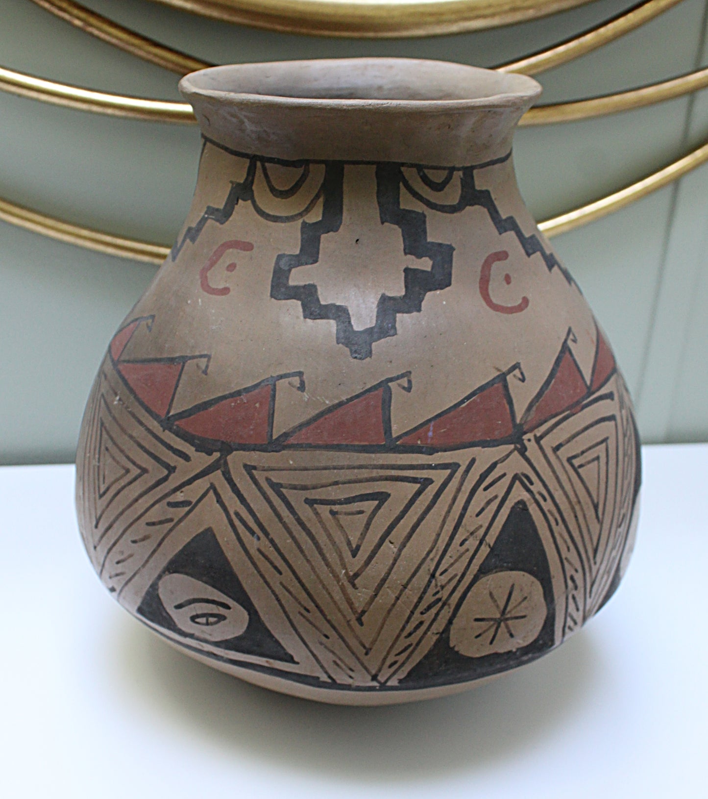 CASAS GRANDES Pottery Jar Mexican Polychrome