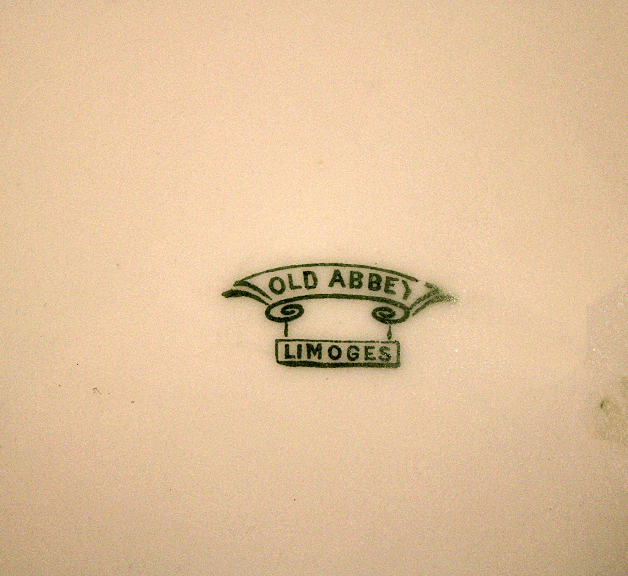 Antique Old Abbey Limoges Bowl by Latrille Frères