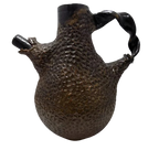 Brutalist Design Art Pottery Pitcher by  Eugenia Meltzer