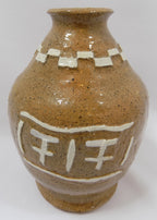 Desert Sand Southwest Style Stoneware Bottle