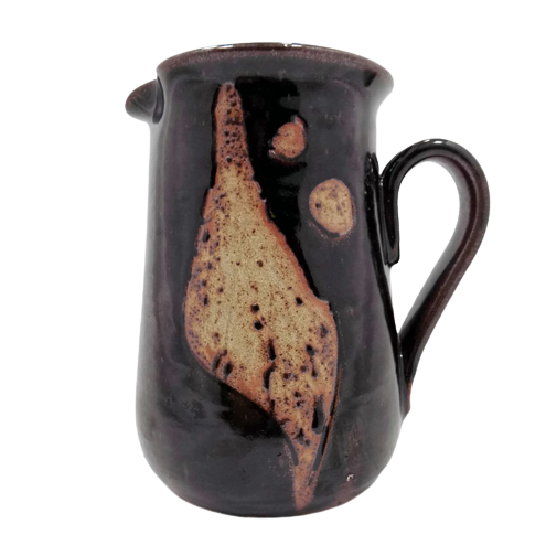 Danish Modern Pottery Pitcher by RAVNILD KERAMIK 1970s