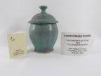 Ohio Ceramic Artist Arts and Crafts Style Lidded Jar