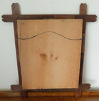 Gibson Girl 1906 Antique Portrait Walnut Frame