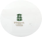 French Porcelain Gold Trim Antique Limoges Platters