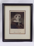Marcia Van Ness Historical Antique Steel Engraving
