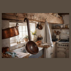 1800s Wooden Ladle Painted and Carved