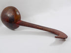 1800s Wooden Ladle Painted and Carved