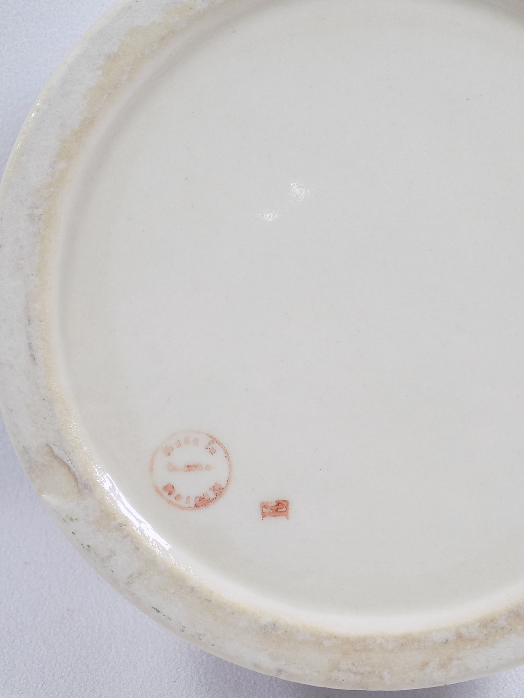 Adorable Vintage Baby Pottery Bowl  Made in Czechoslovakia
