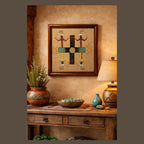 Navajo Sand Painting  by R.M. Lee