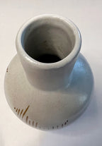 Alaska Art Hand Painted Pottery Walrus Vase