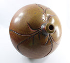 Studio Art Pottery XL Weed Pot Signed Stearns
