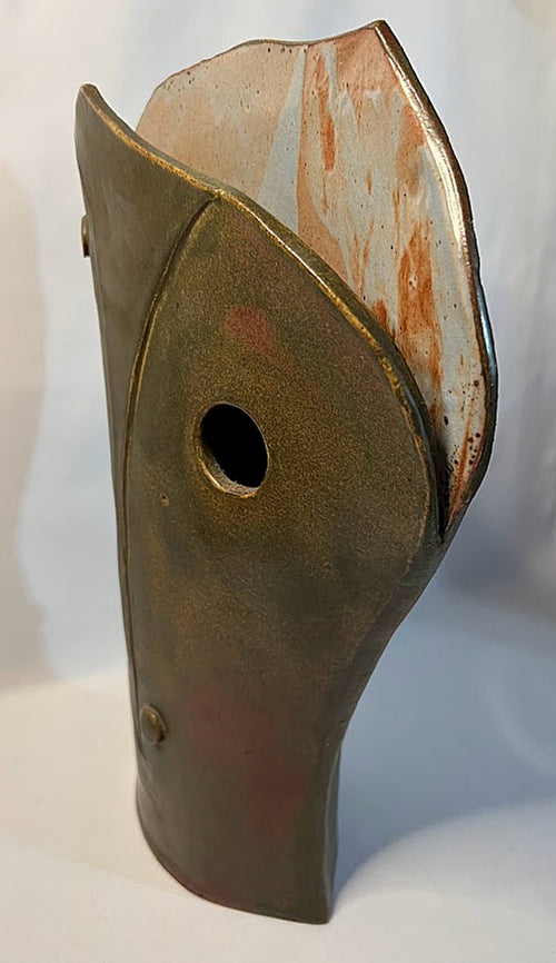 Ceramic Sculpture Vase by Nancy Kibens