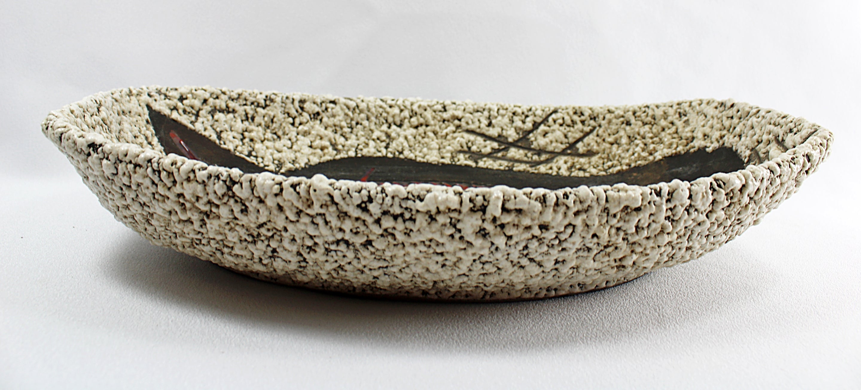 Red Bull Mid Century Modern Fat Lava Bowl