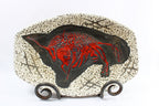 Red Bull Mid Century Modern Fat Lava Bowl