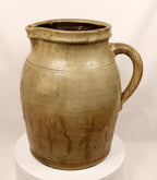What Cheer Iowa Antique Salt Glazed Stoneware Pitcher