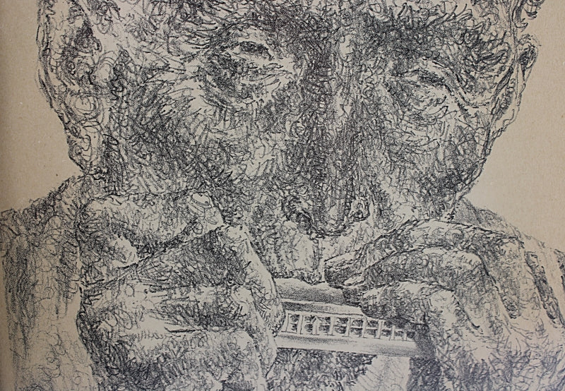 JOSEPH HIRSCH "Music" LITHOGRAPH, Pencil Signed Original With Catalogue Raisonné