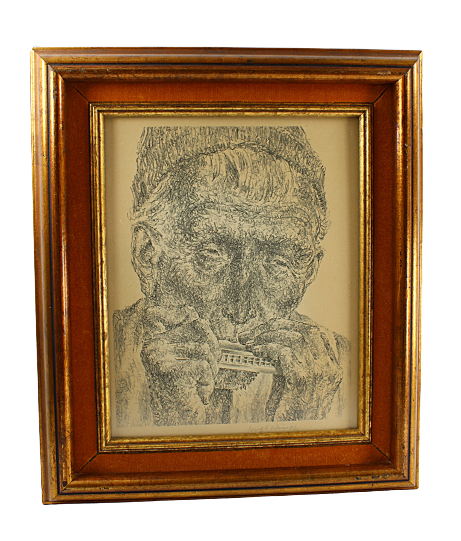 JOSEPH HIRSCH "Music" LITHOGRAPH, Pencil Signed Original