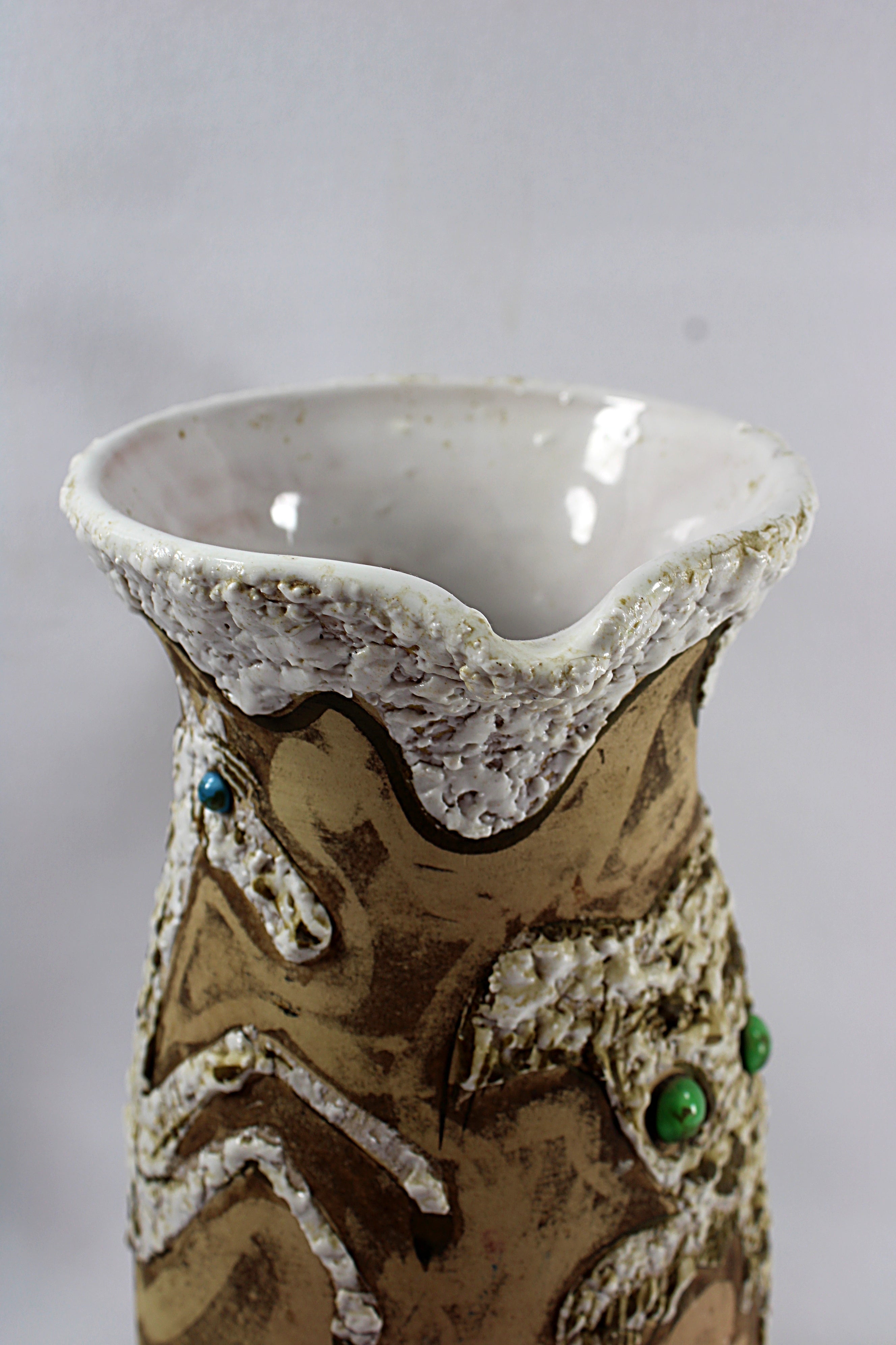 Horse and Cat Italian Pitcher