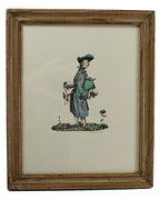 Philip Reed Pair of Wood Engraving Prints Signed