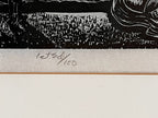 Framed First Edition of Market in Patzcuaro by Surendorf