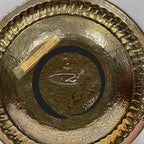 Hand Hammered Italian Brass Tray