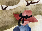 Fabric Art Stenciled Embroidering a Quilt by Madonna Ferguson