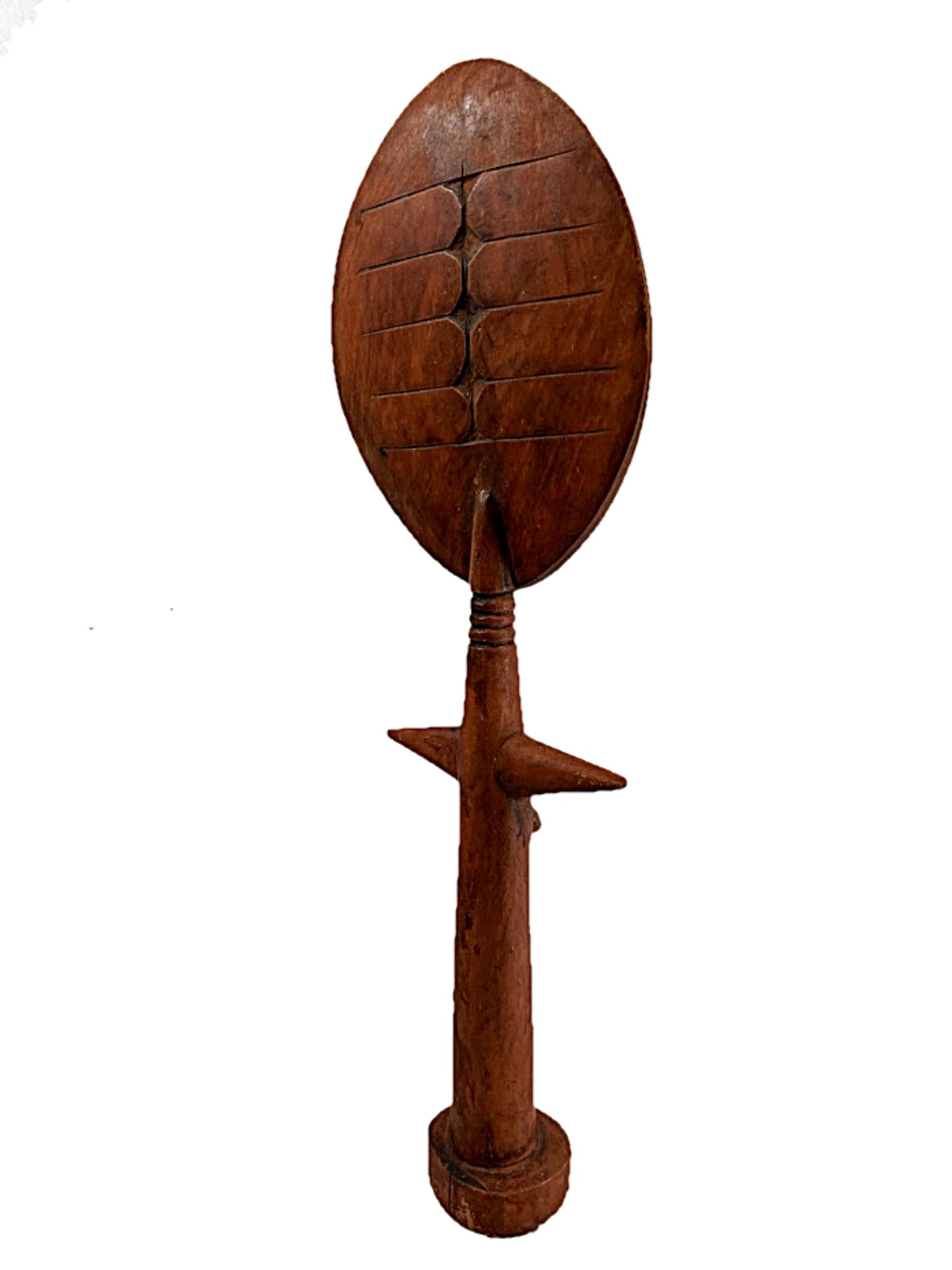 Vintage 17.5 Inch Tall AFRICAN AKUA'BA Ghana Fertility Sculpture