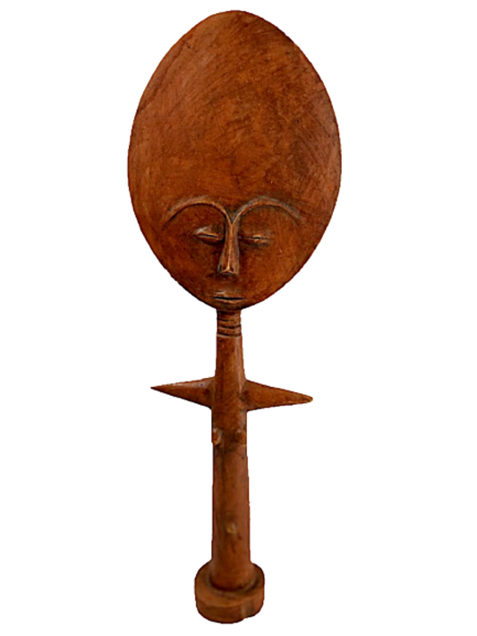 Tall AFRICAN AKUA'BA Ghana Fertility Sculpture