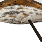 Carved Curlew on Stand by Alex Buderer