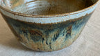 Studio Pottery Bowl Large Ombre Glazes Signed