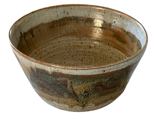 Vintage Large Studio Stoneware Bowl