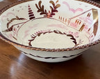 English Copper Luster Bowl by Gray's Pottery
