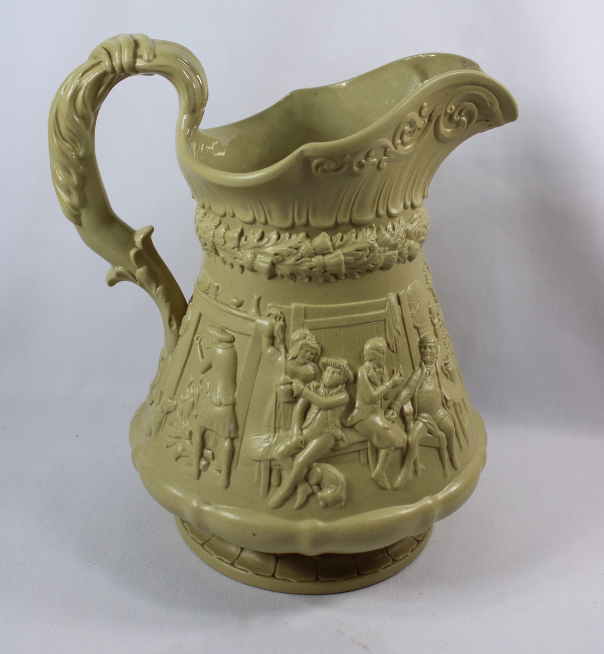 Ridgway Drabware Pitcher Tam O'Shanter