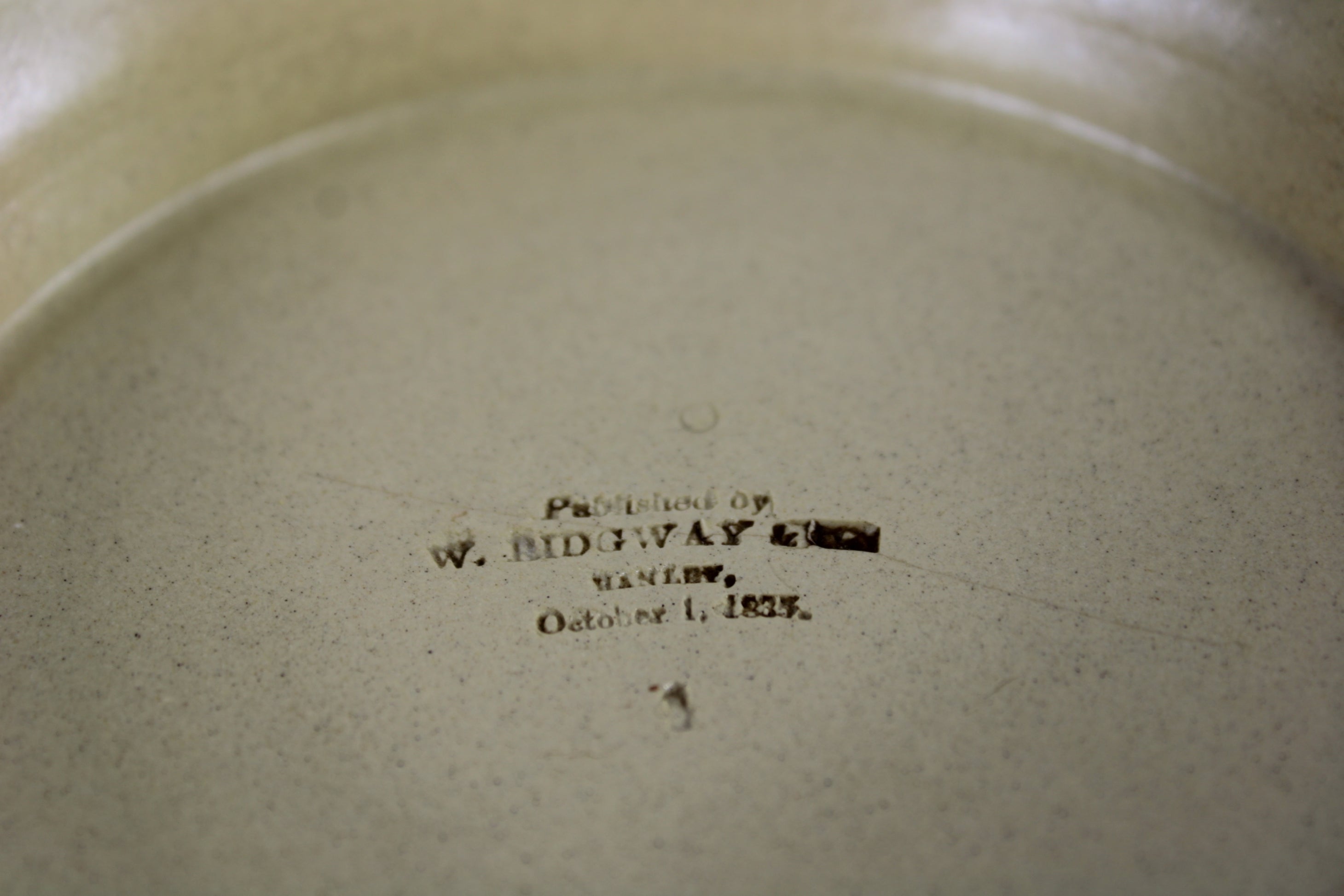 Ridgway Drabware Pitcher Tam O'Shanter