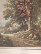 English Landscape Signed Arthur L. Cox