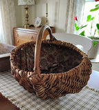 Appalachia 1930s Large Willow Basket