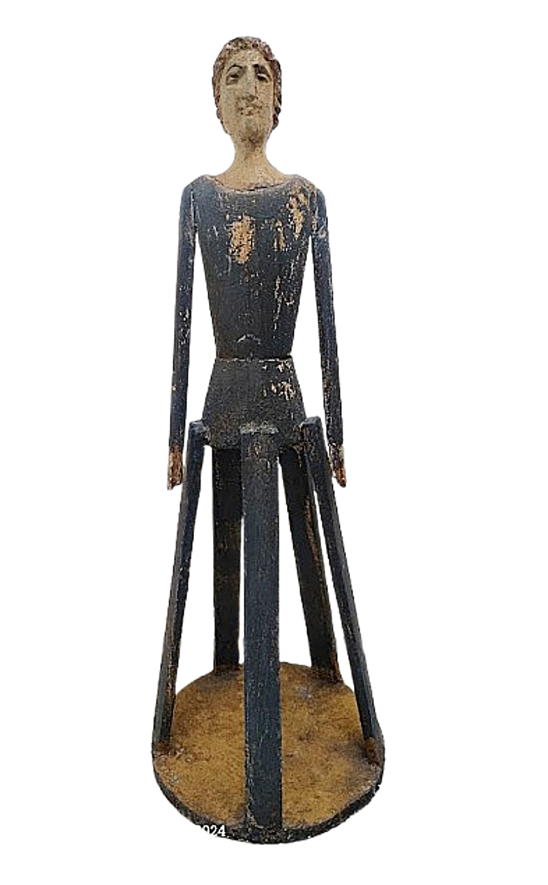 Vintage Santos Cage Doll 28in Main View