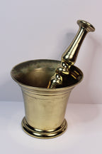 Brass Antique Mortar and Pestle