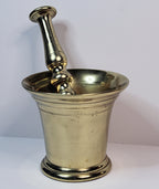 Brass Antique Mortar and Pestle