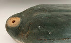 Folk Art Large Wooden Green Goose