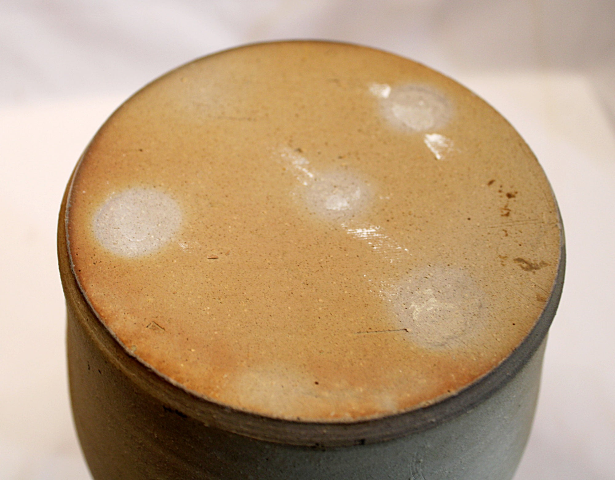 Studio Stoneware Pottery Jug by Ernest Gentry