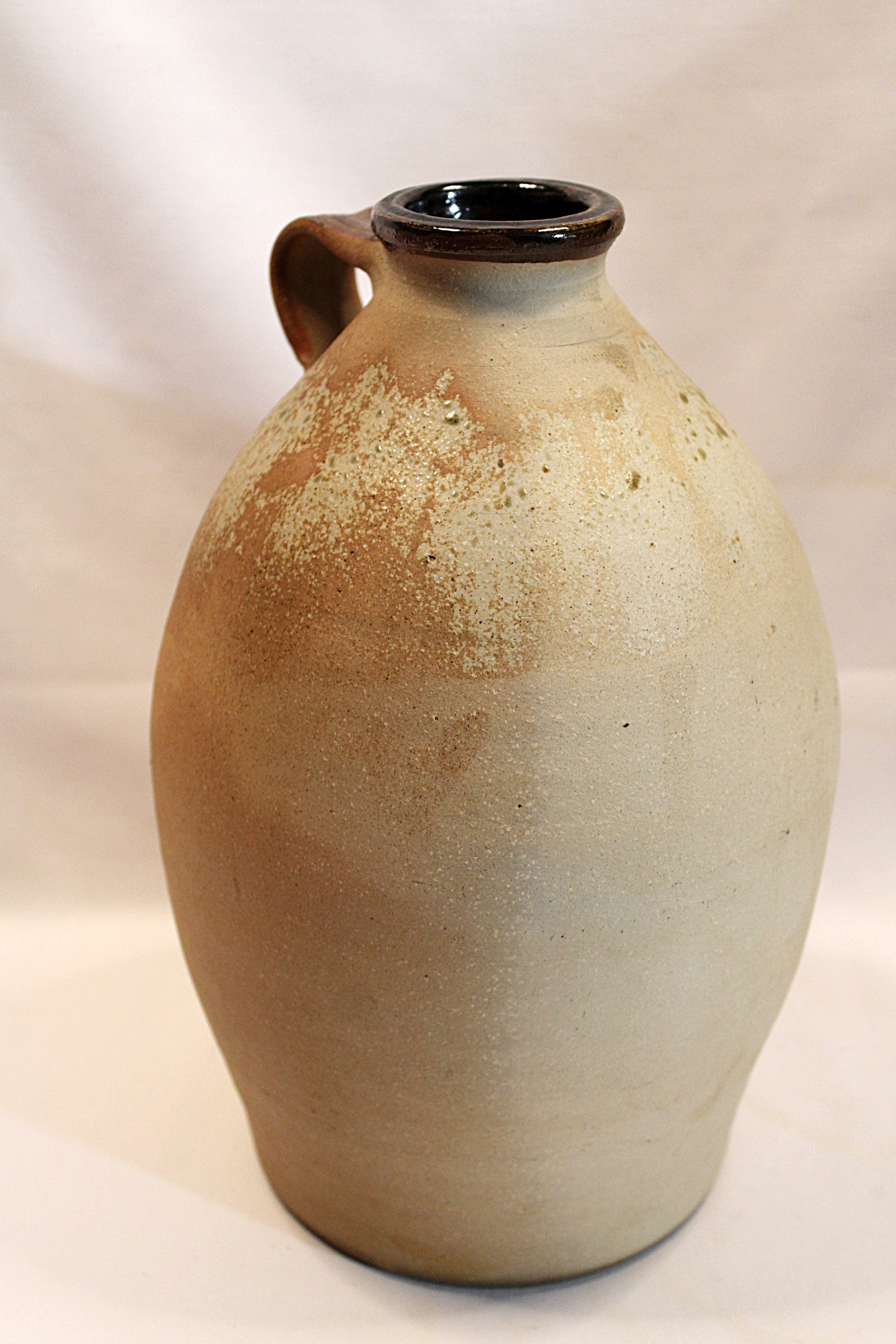 Studio Stoneware Pottery Jug by Ernest Gentry