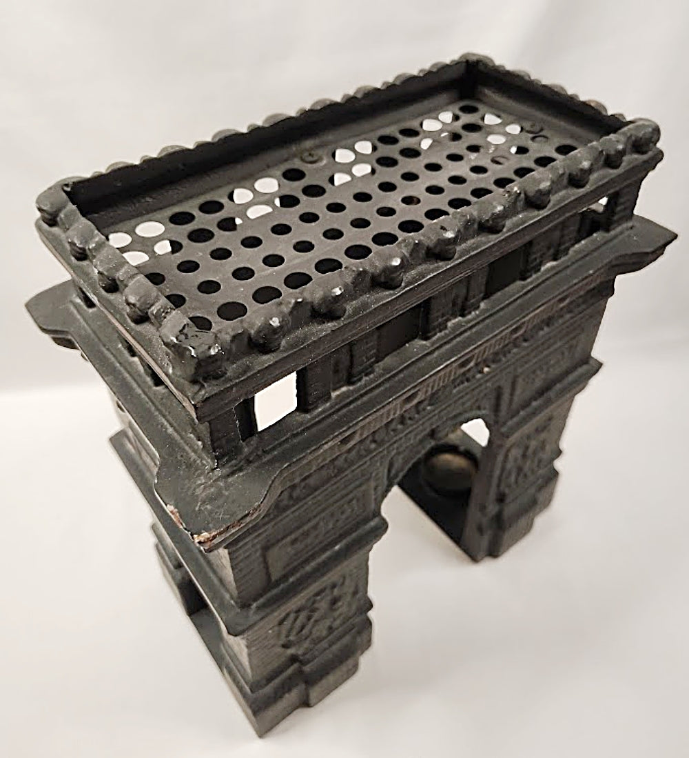 Cast Iron ARC DE TRIOMPHE Model Paris France Monument Top View
