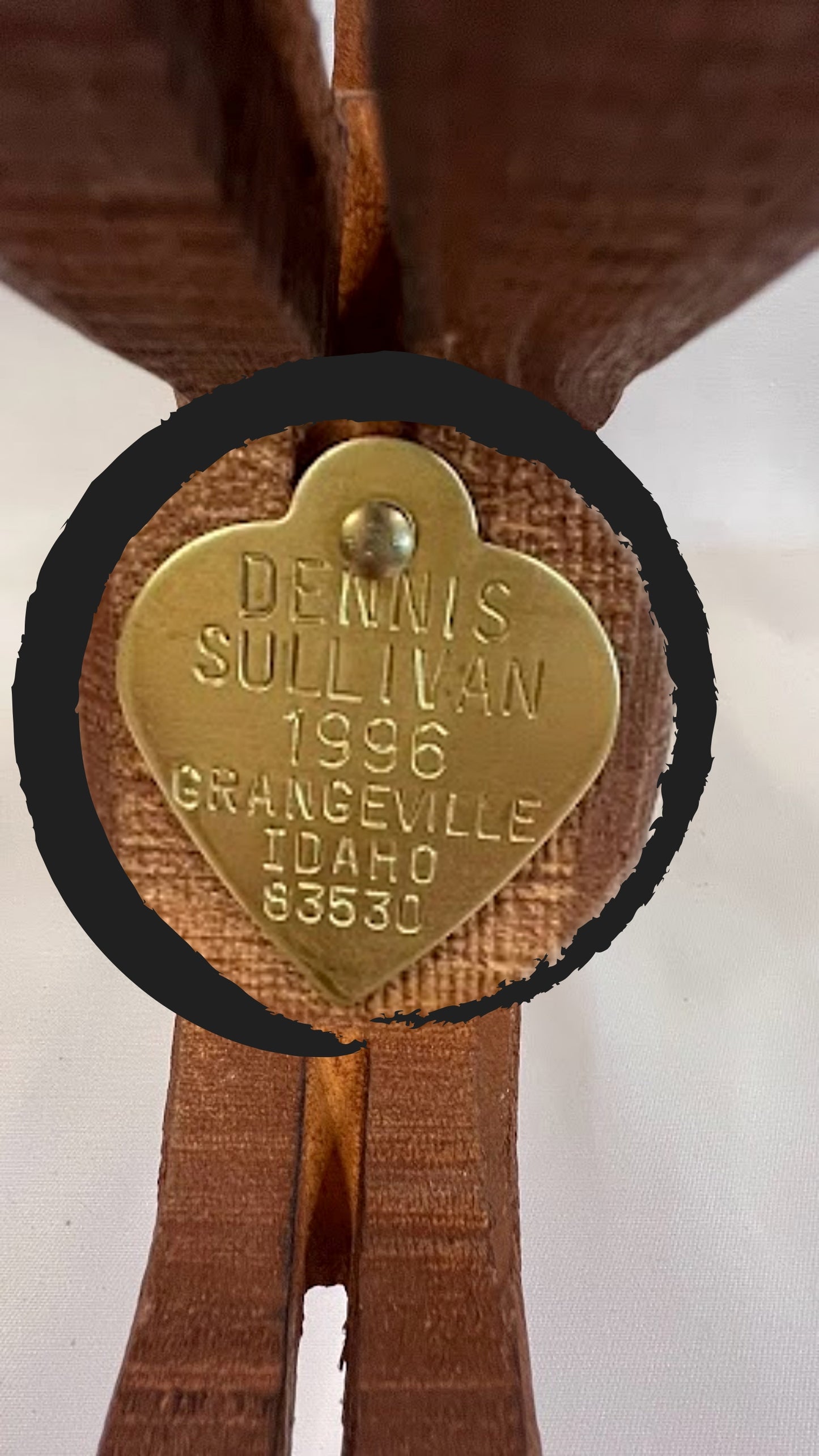 Vintage DENNIS SULLIVAN Chain Saw Carvings Wooden Goat and Sheep 1996