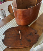 Norwegian Large Antique Bentwood Tine Box