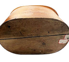 Norwegian Large Antique Bentwood Tine Box