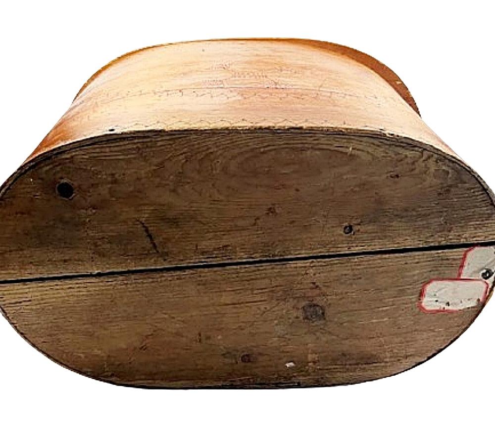 Norwegian Large Antique Bentwood Tine Box