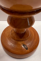 Maple Hand Turned Antique Wood Goblet