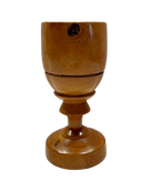 Maple Hand Turned Antique Wood Goblet